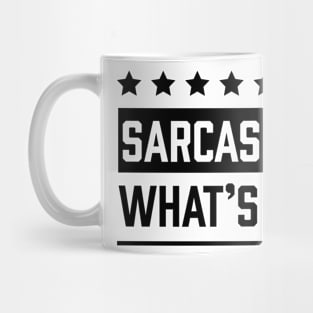 Sarcasm? What's that? Mug